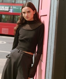 TELOPLAN｜テーロプランのニット/セーター（ブラック/黒色系）通販