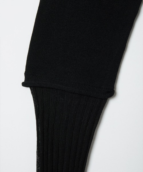 TELOPLAN(テーロプラン)の「【TELOPLAN】Jade Knit Top / ジェイドニットトップ(ニット/セーター・レディース・ホワイト/ブラック/グレー・ONE SIZE)」の9枚目の写真