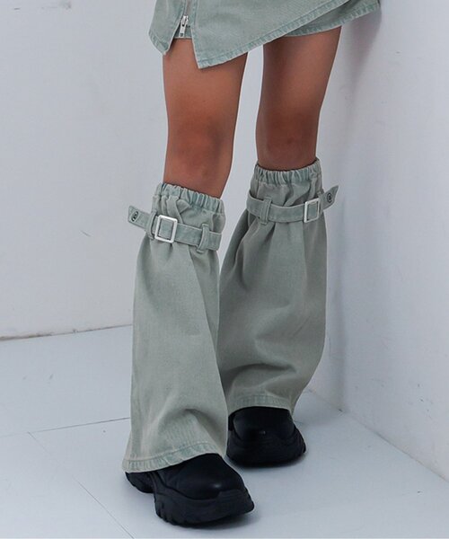 デニムレッグカバー（レッグウォーマー）｜algy（アルジー）の