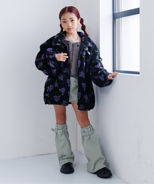 algy（アルジー）の「デニムレッグカバー（レッグウォーマー・キッズ・ネイビー/カーキ・X-SMALL/MEDIUM）」の16枚目の写真