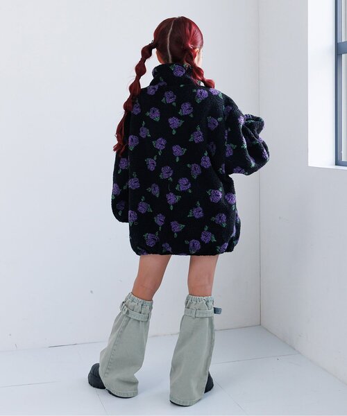 algy（アルジー）の「デニムレッグカバー（レッグウォーマー・キッズ・ネイビー/カーキ・X-SMALL/MEDIUM）」の3枚目の写真