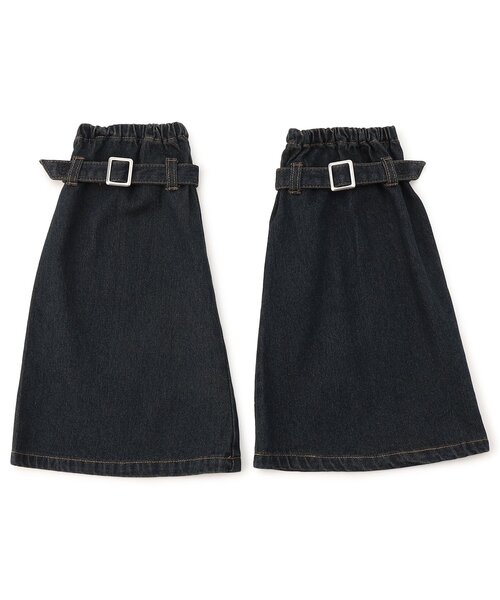 algy（アルジー）の「デニムレッグカバー（レッグウォーマー・キッズ・ネイビー/カーキ・X-SMALL/MEDIUM）」の9枚目の写真