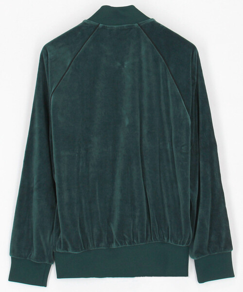 adidas(アディダス)の「adidas/アディダス VELOUR SST TT(ブルゾン・メンズ・チャコールグレー/ブラック/オリーブ/ネイビー・MEDIUM/LARGE/X-LARGE)」の5枚目の写真