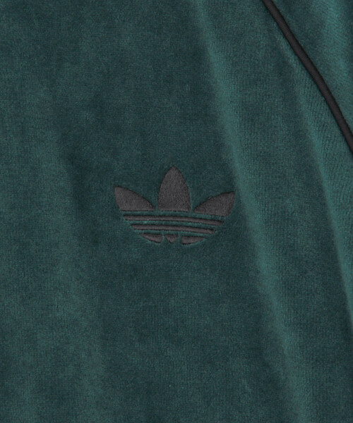 adidas(アディダス)の「adidas/アディダス VELOUR SST TT(ブルゾン・メンズ・チャコールグレー/ブラック/オリーブ/ネイビー・MEDIUM/LARGE/X-LARGE)」の11枚目の写真