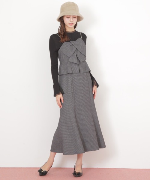 ◇リボンナロージャンスカ（ワンピース）｜JILL by JILL STUART