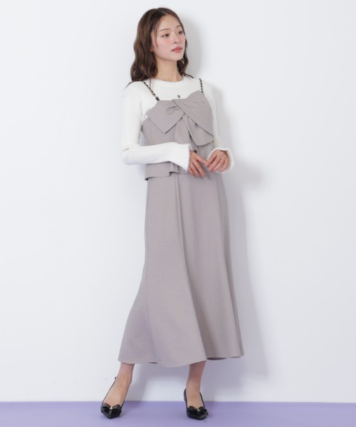 ◇リボンナロージャンスカ（ワンピース）｜JILL by JILL STUART