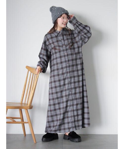 ehka sopo（エヘカソポ）の「ビジュー付きニットキャップ（ハット・レディース・グレー/ブラック/キナリ・F）」の17枚目の写真