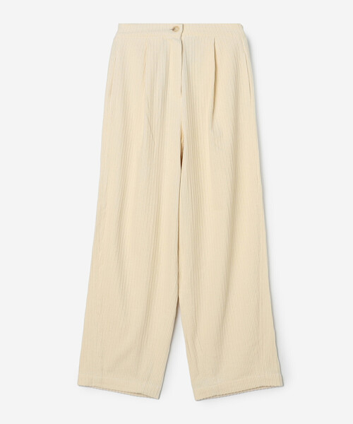 Bshop(ビショップ)の「eunoia | コーデュロイ パンツ WOMEN(その他パンツ・レディース・ブラック/クリーム・ONE)」の3枚目の写真