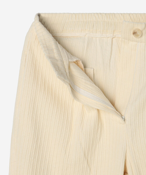 Bshop(ビショップ)の「eunoia | コーデュロイ パンツ WOMEN(その他パンツ・レディース・ブラック/クリーム・ONE)」の7枚目の写真