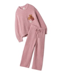 gelato pique(ジェラートピケ)の【ONLINE限定】ベビモコベアさがらプルオーバー&ロングパンツセット(ルームウェア/パジャマ)