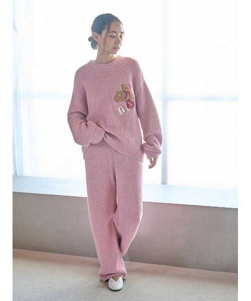 ONLINE限定】ベビモコベアさがらプルオーバー＆ロングパンツセット