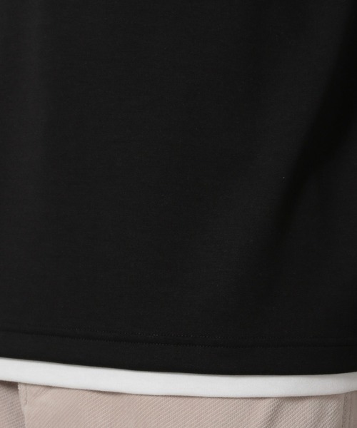 LAKOLE(ラコレ)の「ダンボールレイヤード長袖 / 602582(Tシャツ/カットソー・メンズ・ブラック/ダークオリーブ/サンドグレー・MEDIUM/LARGE)」の15枚目の写真