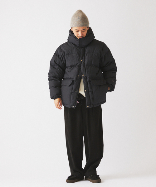 THE NORTH FACE(ザノースフェイス)の「THE NORTH FACE / ノースフェイス キャンプシエラ ショート ND92531(ダウンジャケット/コート・メンズ・ブラック/グリーン・MEDIUM/LARGE)」の3枚目の写真