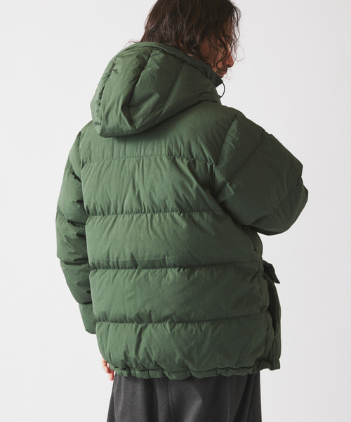 THE NORTH FACE(ザノースフェイス)の「THE NORTH FACE / ノースフェイス キャンプシエラ ショート ND92531(ダウンジャケット/コート・メンズ・ブラック/グリーン・MEDIUM/LARGE)」の12枚目の写真