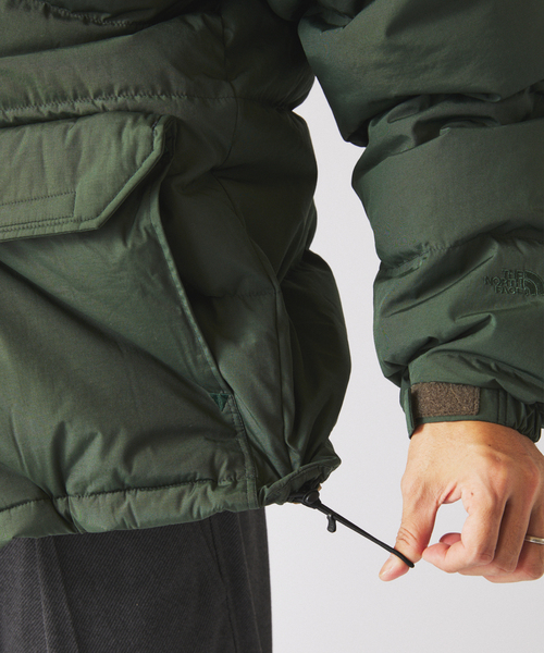 THE NORTH FACE(ザノースフェイス)の「THE NORTH FACE / ノースフェイス キャンプシエラ ショート ND92531(ダウンジャケット/コート・メンズ・ブラック/グリーン・MEDIUM/LARGE)」の15枚目の写真