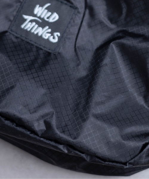 WILD THINGS（ワイルドシングス）の「【RES】【WILD THINGS】CORDURA SIL 2WAY MINI SHOULDER（ショルダーバッグ・メンズ・ブラック・FREE）」の8枚目の写真