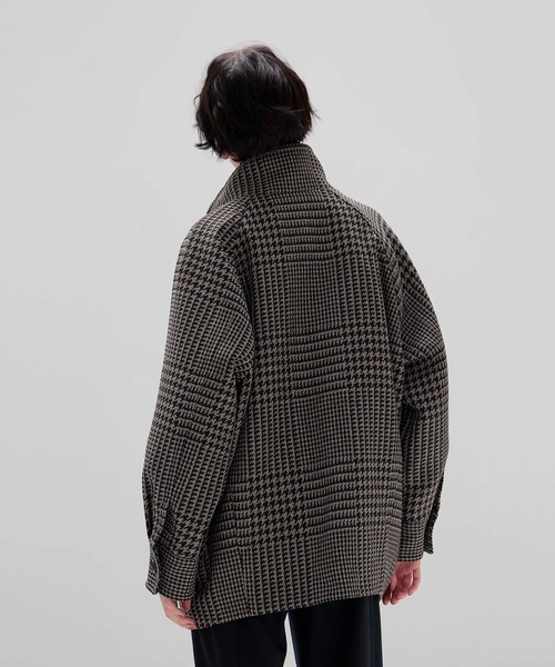 DRESSLAVE（ドレスレイブ）の「gun club check duffle coat(ガンクラブチェックダッフルコート)（ダッフルコート・レディース・グレー・38）」の3枚目の写真