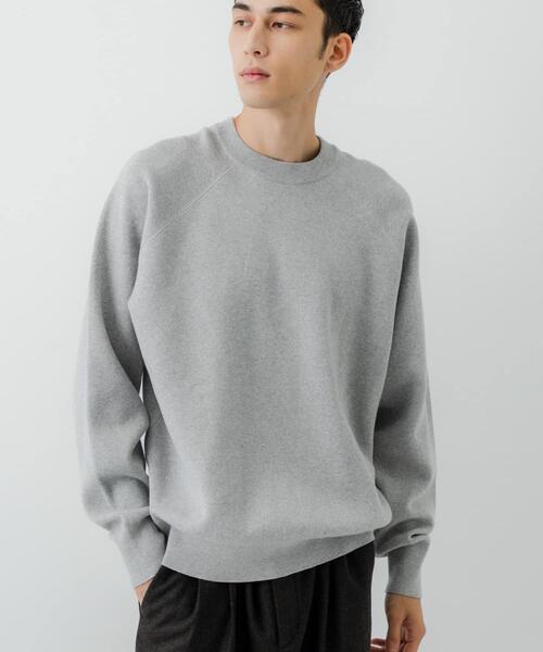 セール】綿カシミヤスウェットニット（ニット/セーター）｜URBAN