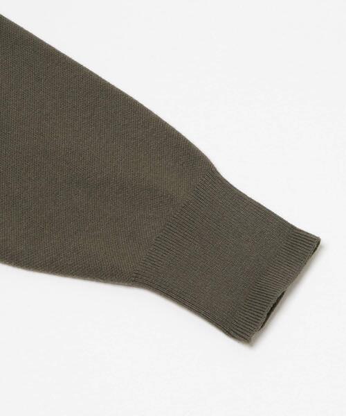 URBAN RESEARCH（アーバンリサーチ）の「綿カシミヤスウェットニット（ニット/セーター・メンズ・カーキ/ネイビー/ライトグレー/アイボリー・MEDIUM/LARGE）」の13枚目の写真