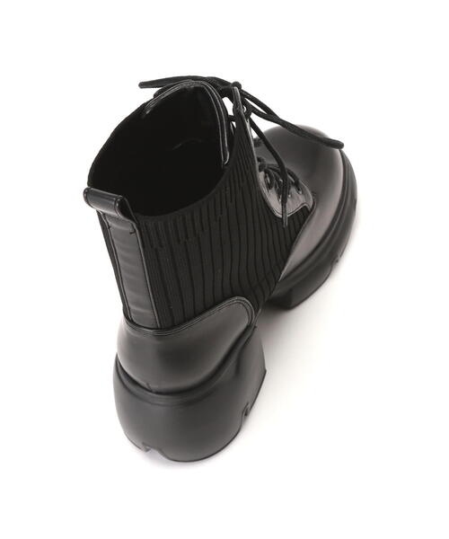 FREE'S MART（フリーズマート）の「レースアップブーツ（ブーツ・レディース・ブラック/ブラウン・SMALL/MEDIUM）」の6枚目の写真