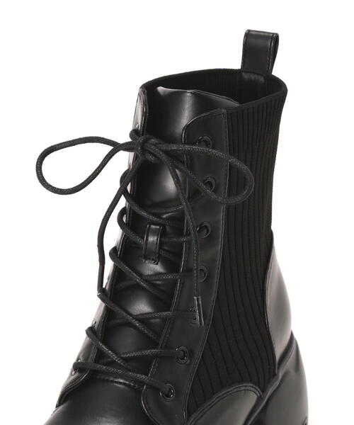 FREE'S MART（フリーズマート）の「レースアップブーツ（ブーツ・レディース・ブラック/ブラウン・SMALL/MEDIUM）」の10枚目の写真