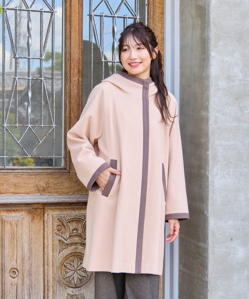 Rose Tiara（ローズティアラ）の「ファーポケット3WAYフーディロング