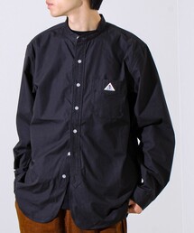 GEVACO | 【GEVACO/ゲバコ】起毛バンドカラーシャツ(シャツ/ブラウス)