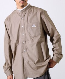 GEVACO | 【GEVACO/ゲバコ】起毛バンドカラーシャツ(シャツ/ブラウス)