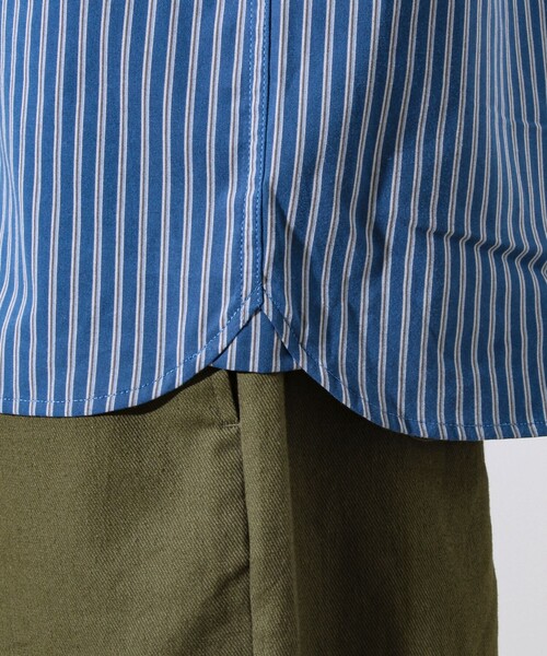 GEVACO（ゲバコ）の「【GEVACO/ゲバコ】起毛バンドカラーシャツ（シャツ/ブラウス・メンズ・ブルー系その他/グリーン系その他/モカ/ブラック・M/L）」の18枚目の写真