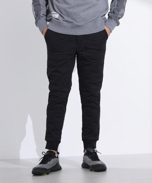 【ホワイト】ピンソニックキルト/ダンボール ハイブリットジョガーパンツ <PERFORMANCE> (MENS) PING APPAREL】ピンソニックキルト/ダンボール ハイブリットジョガー