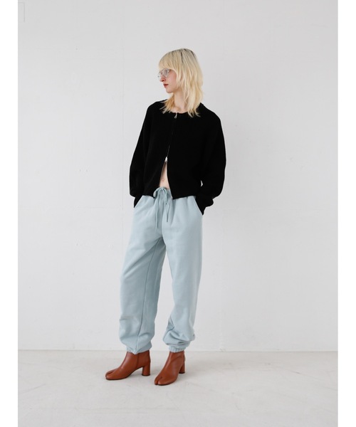 Katrin TOKYO(カトリーントーキョー)の「heavy ounce sweat pants(スウェットパンツ・レディース・ライトグレー/アイボリー/ダークグリーン/ブルー・XS/S/M)」の1枚目の写真