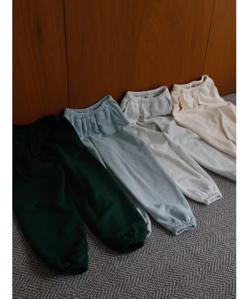 Katrin TOKYO(カトリーントーキョー)の「heavy ounce sweat pants(スウェットパンツ・レディース・ライトグレー/アイボリー/ダークグリーン/ブルー・XS/S/M)」の5枚目の写真