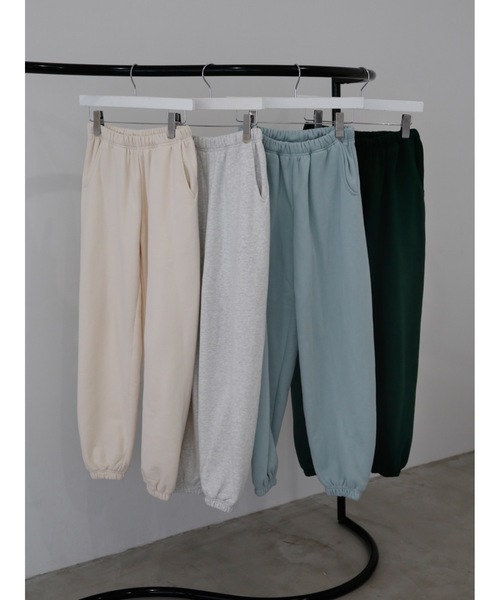 Katrin TOKYO(カトリーントーキョー)の「heavy ounce sweat pants(スウェットパンツ・レディース・ライトグレー/アイボリー/ダークグリーン/ブルー・XS/S/M)」の6枚目の写真