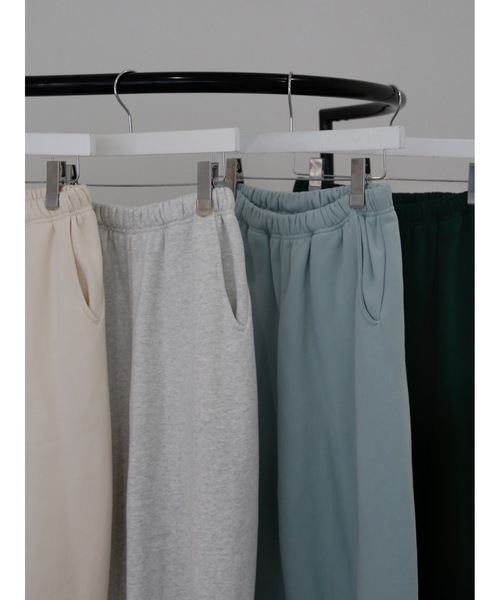 Katrin TOKYO(カトリーントーキョー)の「heavy ounce sweat pants(スウェットパンツ・レディース・ライトグレー/アイボリー/ダークグリーン/ブルー・XS/S/M)」の7枚目の写真