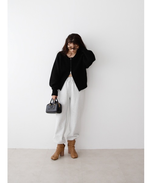 Katrin TOKYO(カトリーントーキョー)の「heavy ounce sweat pants(スウェットパンツ・レディース・ライトグレー/アイボリー/ダークグリーン/ブルー・XS/S/M)」の13枚目の写真
