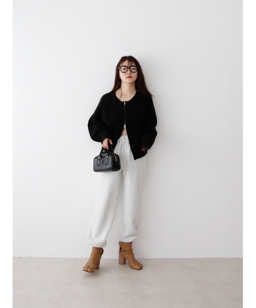 Katrin TOKYO(カトリーントーキョー)の「heavy ounce sweat pants(スウェットパンツ・レディース・ライトグレー/アイボリー/ダークグリーン/ブルー・XS/S/M)」の14枚目の写真