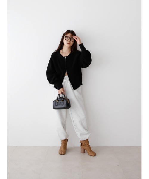 Katrin TOKYO(カトリーントーキョー)の「heavy ounce sweat pants(スウェットパンツ・レディース・ライトグレー/アイボリー/ダークグリーン/ブルー・XS/S/M)」の15枚目の写真