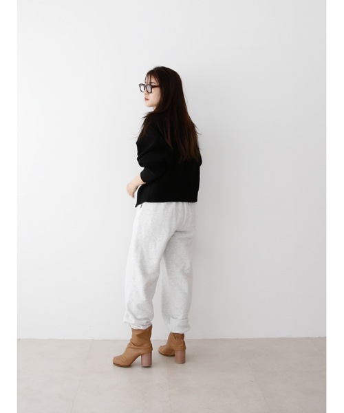 Katrin TOKYO(カトリーントーキョー)の「heavy ounce sweat pants(スウェットパンツ・レディース・ライトグレー/アイボリー/ダークグリーン/ブルー・XS/S/M)」の20枚目の写真