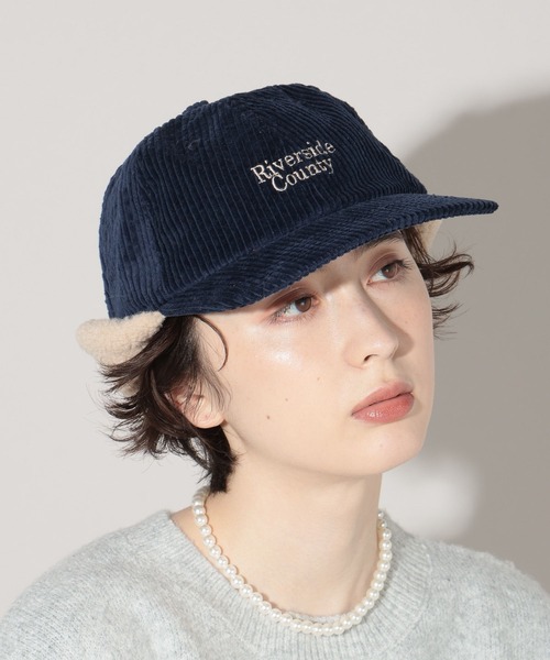 GEORGE'S（ジョージズ）の「フライトCAP（キャップ・レディース・ネイビー/ボルドー/ブラウン・FREE）」の6枚目の写真