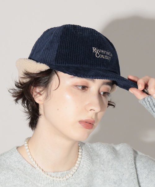 GEORGE'S（ジョージズ）の「フライトCAP（キャップ・レディース・ネイビー/ボルドー/ブラウン・FREE）」の7枚目の写真