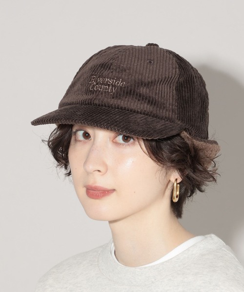 GEORGE'S（ジョージズ）の「フライトCAP（キャップ・レディース・ネイビー/ボルドー/ブラウン・FREE）」の4枚目の写真