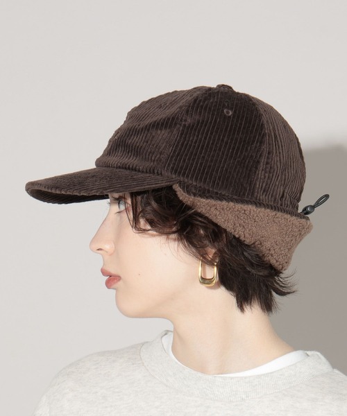 GEORGE'S（ジョージズ）の「フライトCAP（キャップ・レディース・ネイビー/ボルドー/ブラウン・FREE）」の5枚目の写真