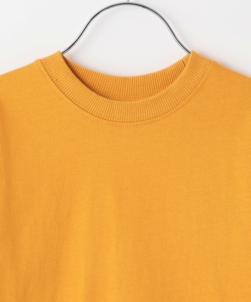 GLAZOS(グラソス)の「【SKIT0LY】【プチプラ】バック2トーンロゴプリント長袖Tシャツ(Tシャツ/カットソー・キッズ・ホワイト/オレンジ/イエロー/グリーン/ネイビー/ブルー・110cm/130cm/140cm/100cm/120cm)」の13枚目の写真