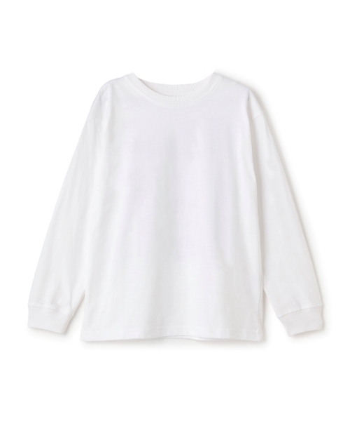 GLAZOS(グラソス)の「【SKIT0LY】【プチプラ】バック2トーンロゴプリント長袖Tシャツ(Tシャツ/カットソー・キッズ・ホワイト/オレンジ/イエロー/グリーン/ネイビー/ブルー・110cm/130cm/140cm/100cm/120cm)」の18枚目の写真