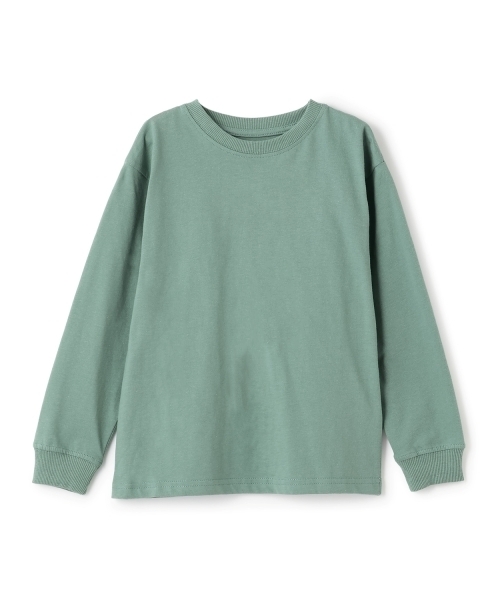 GLAZOS(グラソス)の「【SKIT0LY】【プチプラ】バック2トーンロゴプリント長袖Tシャツ(Tシャツ/カットソー・キッズ・ホワイト/オレンジ/イエロー/グリーン/ネイビー/ブルー・110cm/130cm/140cm/100cm/120cm)」の21枚目の写真