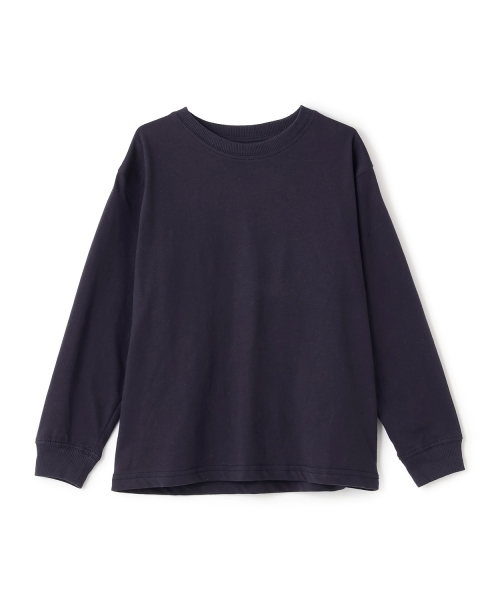 GLAZOS(グラソス)の「【SKIT0LY】【プチプラ】バック2トーンロゴプリント長袖Tシャツ(Tシャツ/カットソー・キッズ・ホワイト/オレンジ/イエロー/グリーン/ネイビー/ブルー・110cm/130cm/140cm/100cm/120cm)」の22枚目の写真