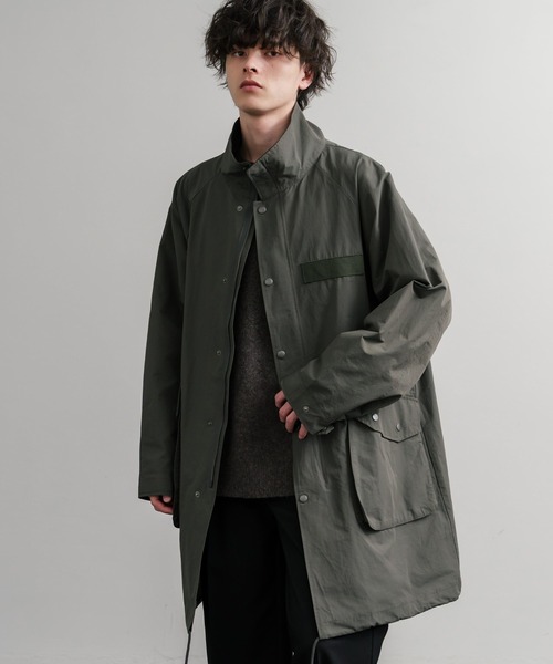 Audience オーディエンス 綿ナイロン高密度ポプリン M-90ロング丈