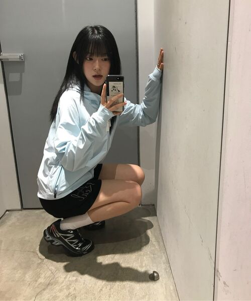 THECOLDESTMOMENT(ザコールデストモーメント)の「TCM starfish light hooded zip-up (sky blue)(ナイロンジャケット・レディース・その他・SMALL/MEDIUM/LARGE)」の6枚目の写真