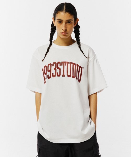 1993STUDIO(1993スタジオ)の「アセンティックアーチロゴTシャツ_ホワイト(Tシャツ/カットソー・レディース・その他・SMALL/MEDIUM/LARGE)」の12枚目の写真