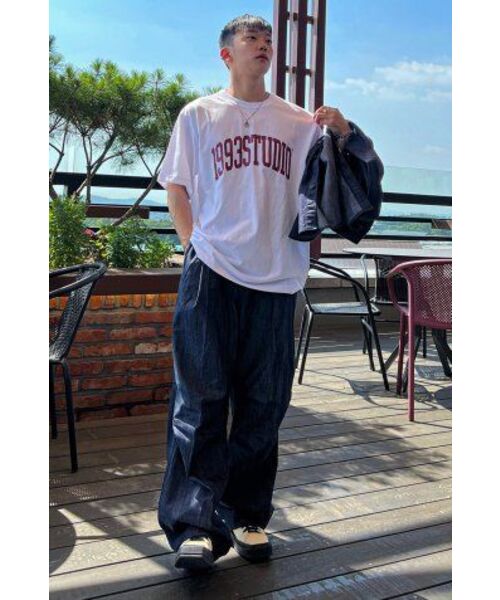 1993STUDIO(1993スタジオ)の「アセンティックアーチロゴTシャツ_ホワイト(Tシャツ/カットソー・レディース・その他・SMALL/MEDIUM/LARGE)」の7枚目の写真